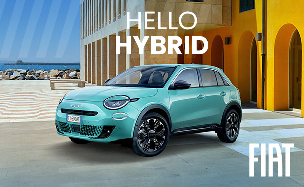 A FIAT 600 HYBRID MEGÉRKEZETT!