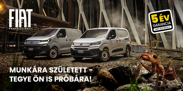 FIAT professional - Munkára született - Tegye Ön is próbára! 